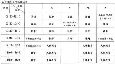 5年級線上授課 課表.JPG