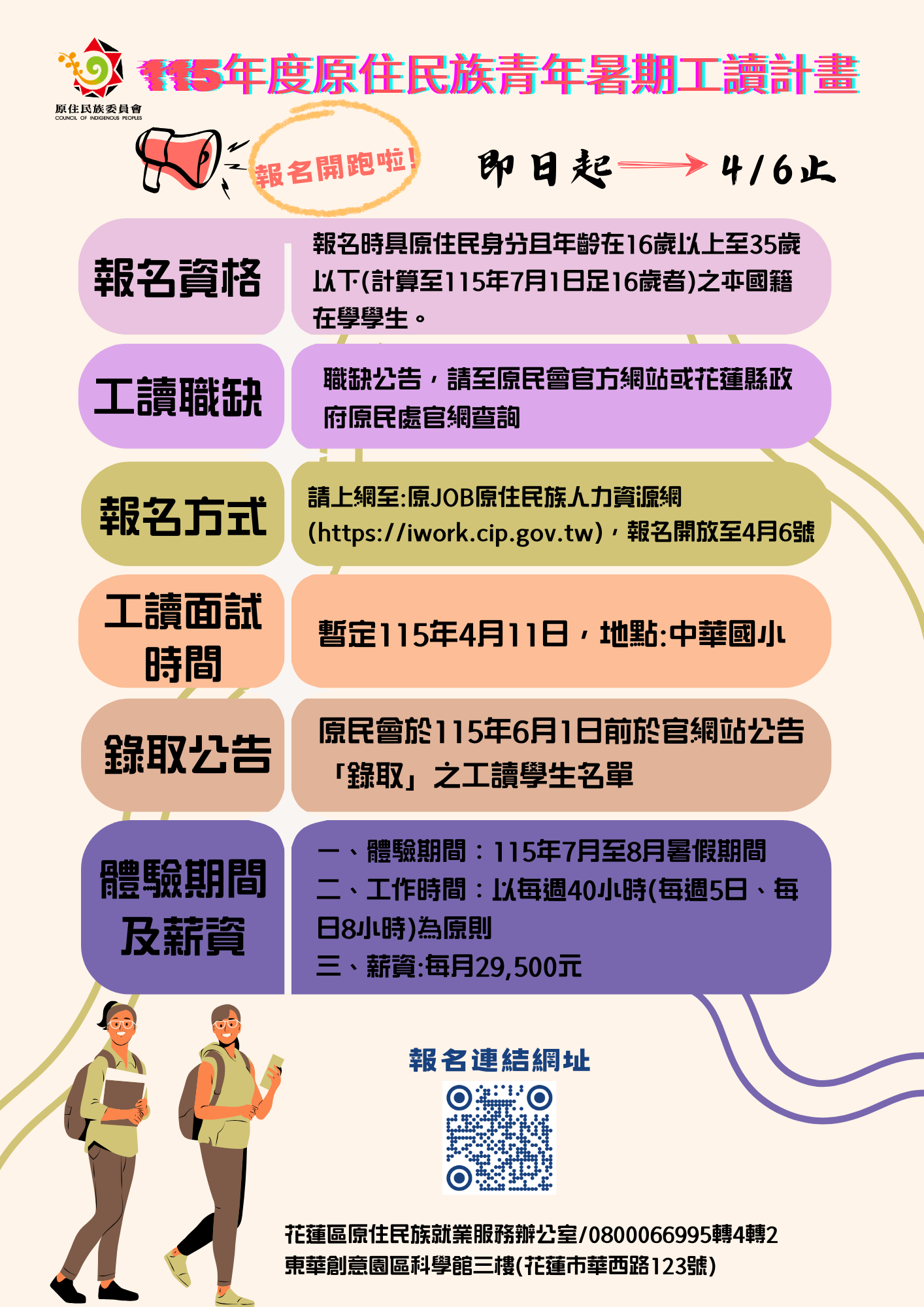 115年度原住民族青年暑期工讀計畫宣傳海報.png