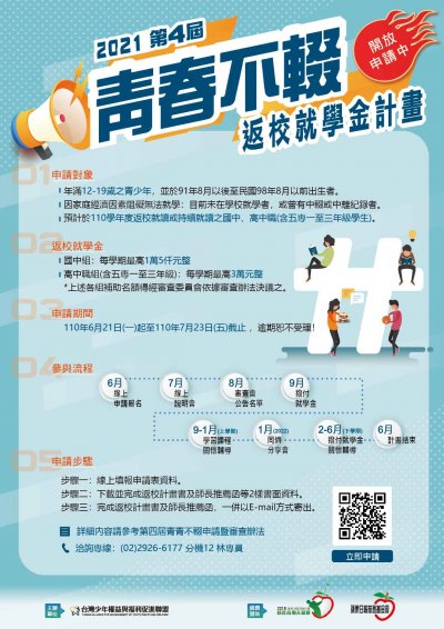「第四屆青春不輟返校就學金計畫」海報.jpg