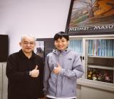 歡送替代役男路子靖並致贈紀念品