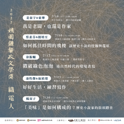 「2022桃園鍾肇政文學獎」7月份活動宣傳.png
