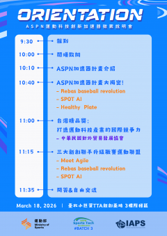 2025-2026 ASPN國際運動創新網絡專案計畫_第三期徵案說明會流程(中文版).png